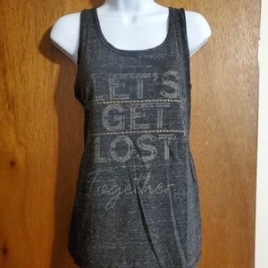 Maurices Lets Get Lost Together Graphic tank top